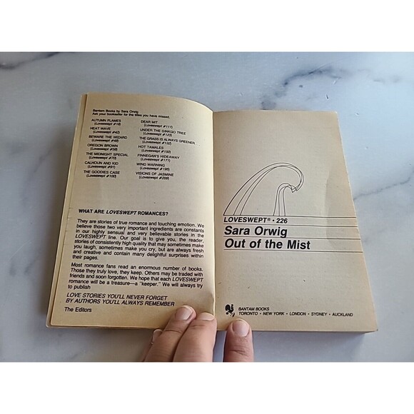 Out Of The Mist By Sara Orwig Paperback - Picture 3 of 10